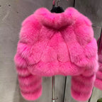 The Wavy Fox Fur Coat