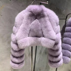 The Wavy Fox Fur Coat