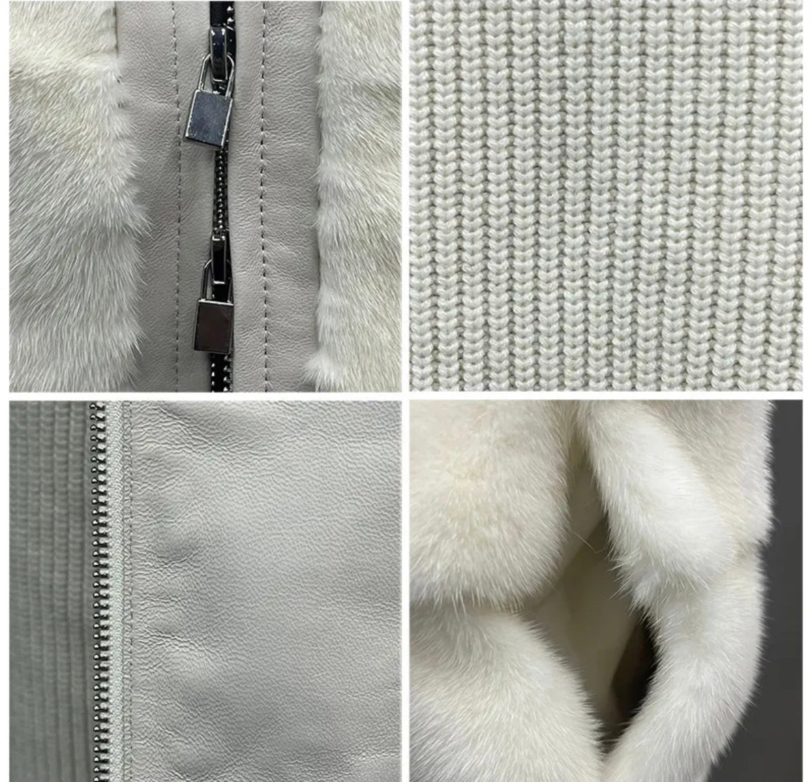 Le gilet en vison de Zermatt