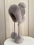 Milan Luxe Fur Mink Pom Hat