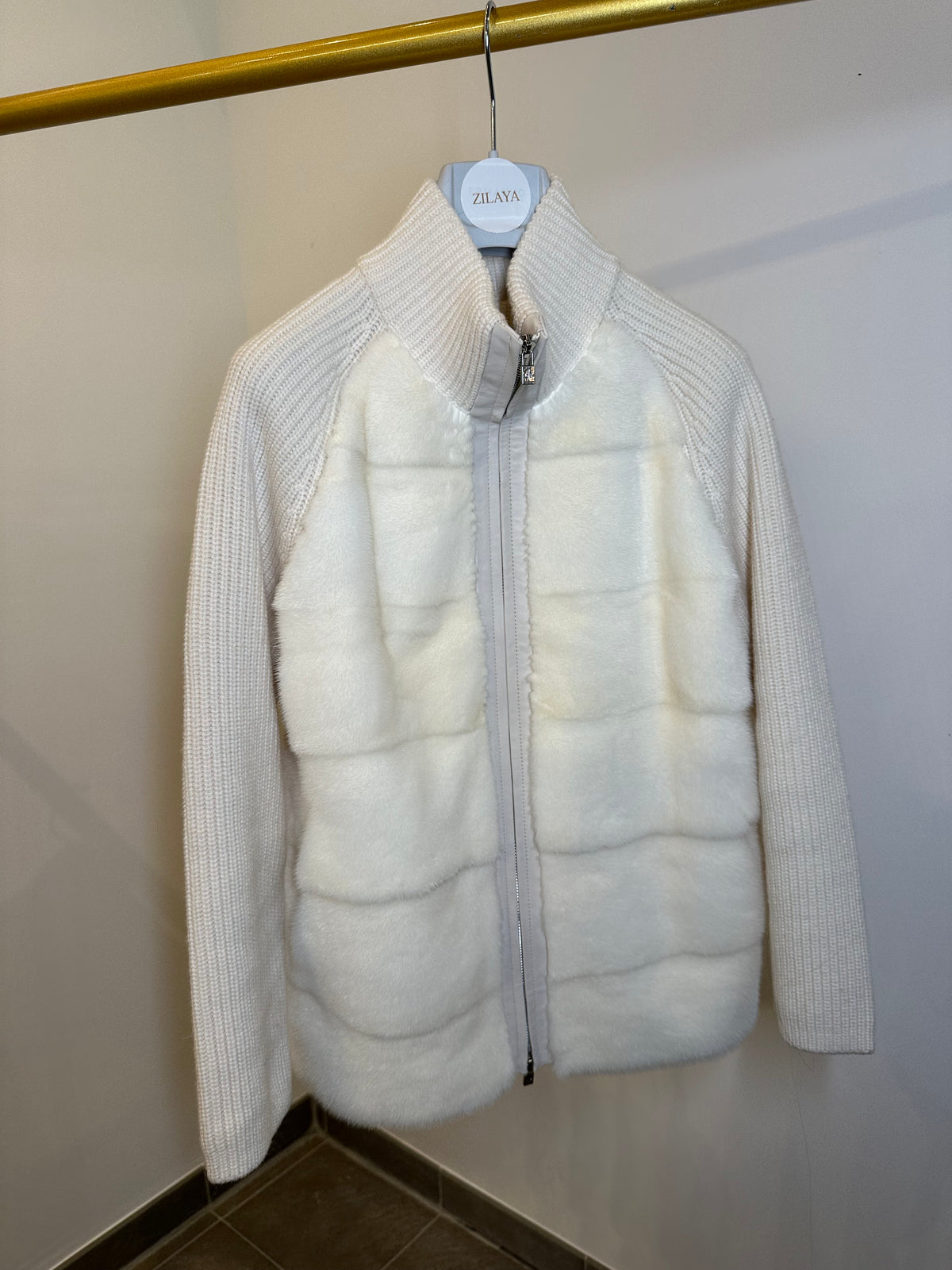 Le gilet en vison de Zermatt